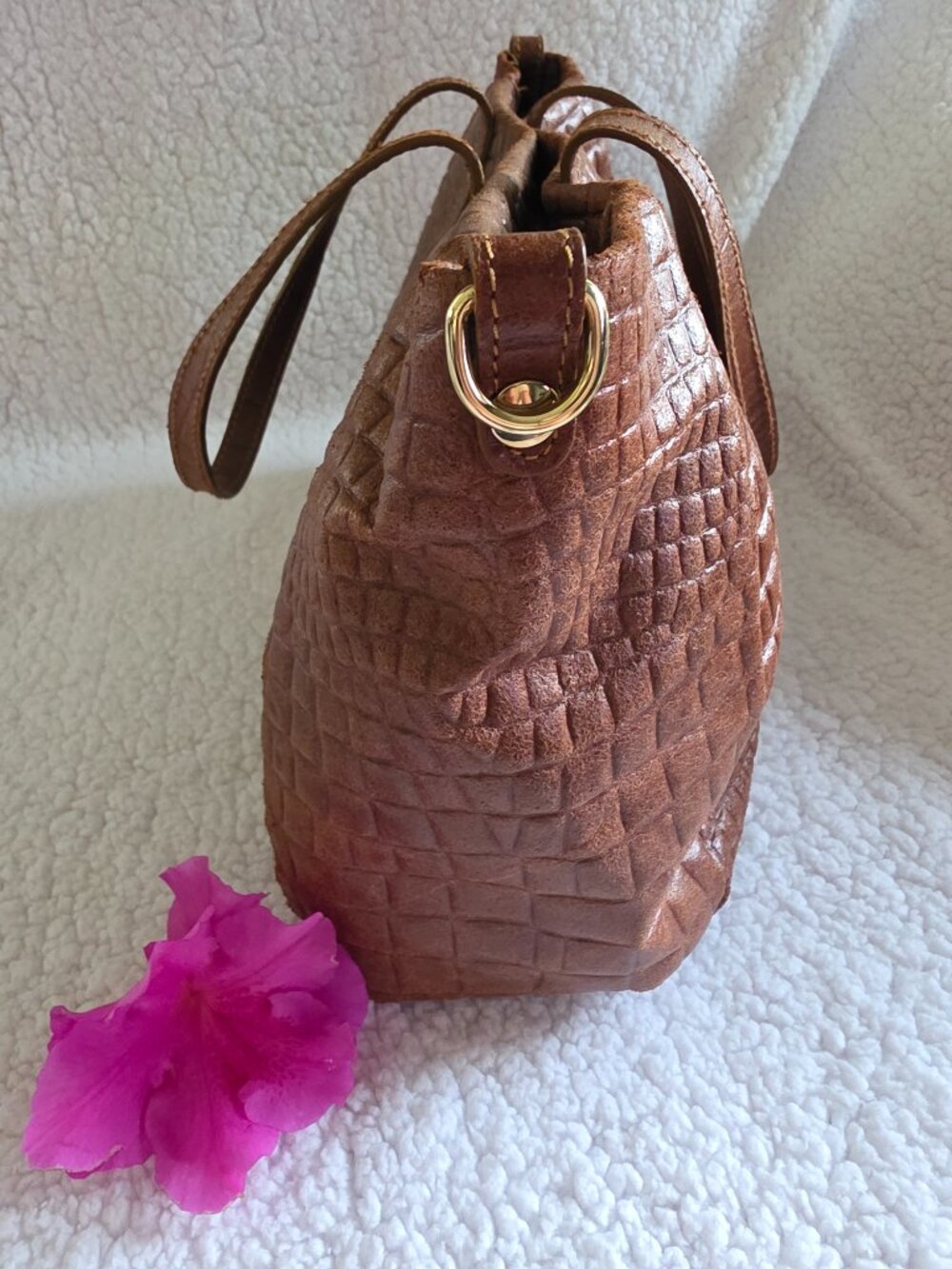 Borse in Pelle Italy Shoulder Purse - Picture 7 of 8